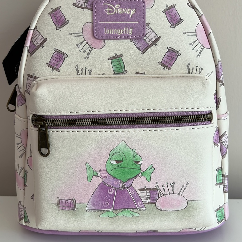Loungefly Disney Tangled Pascal Dress Mini Backpack - Picture 3 of 6